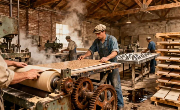 Mannington's manufacturing heritage since 1915