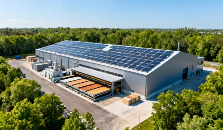 Mannington sustainable manufacturing facility