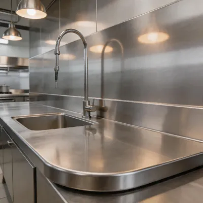 stainless steel countertops